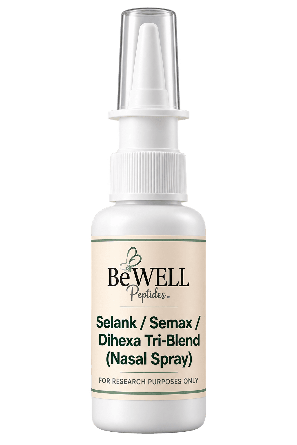 Selank / Semax / Dihexa Tri-Blend Nasal Spray packaging