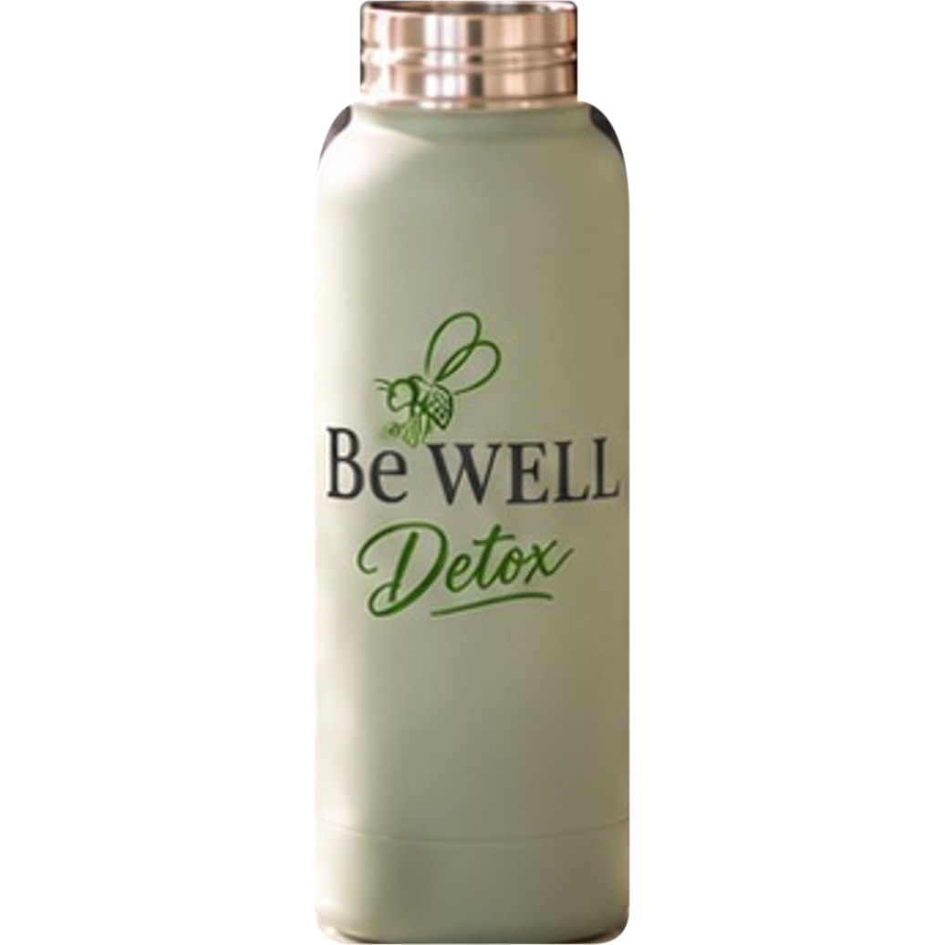 The BeWELL Detox Yeti water bottle